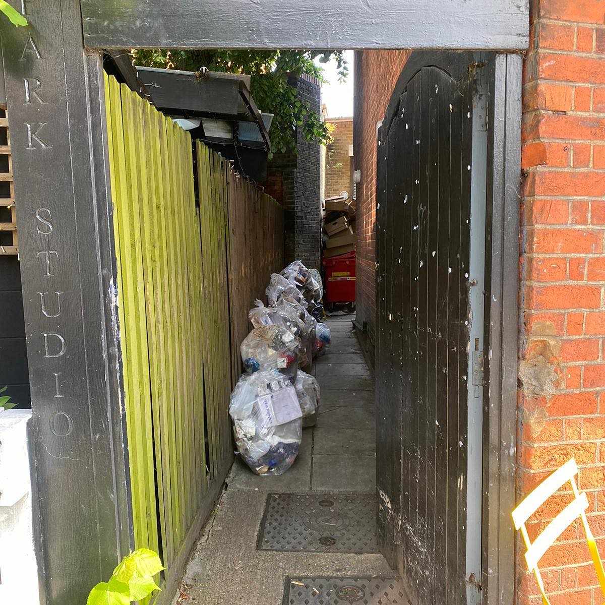image of 30 bags full or rubbish - London