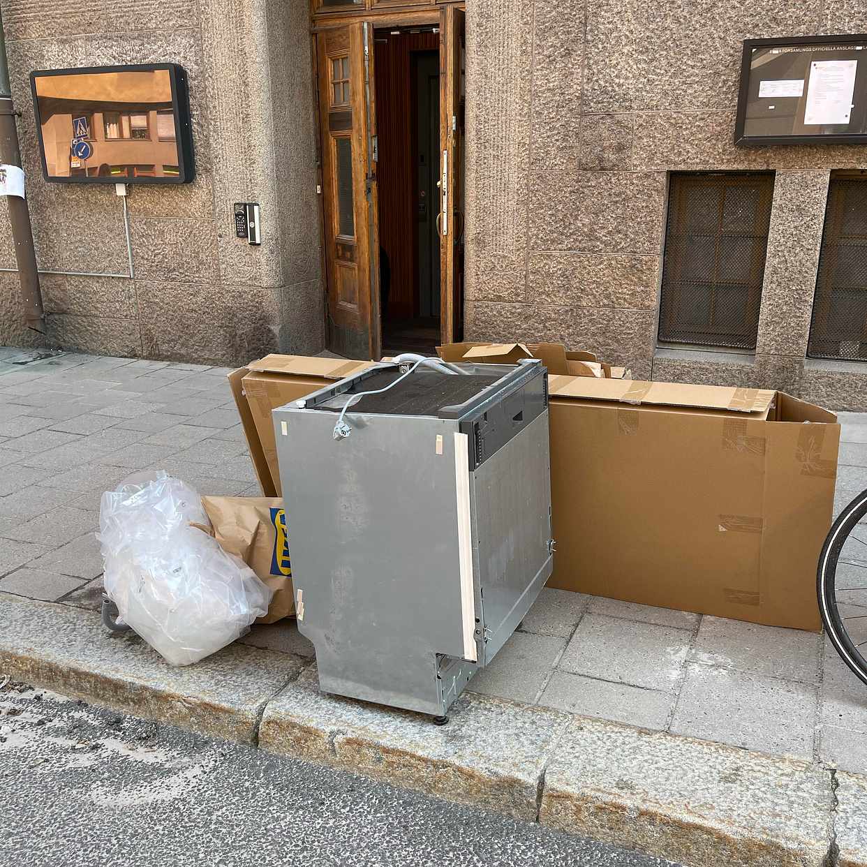 image of Diskmaskin, emballage - Stockholm