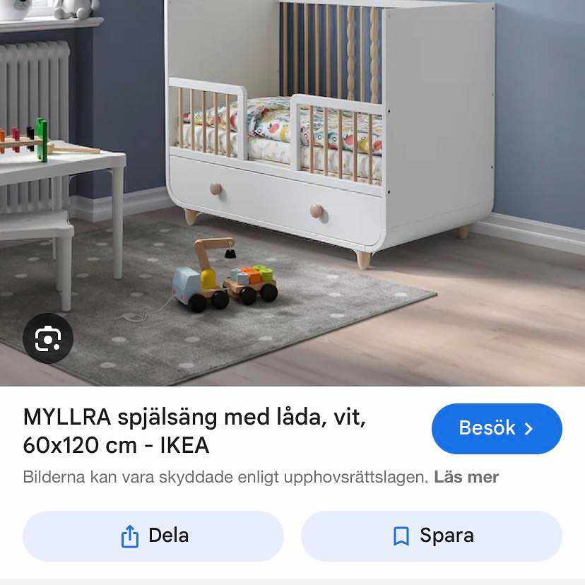 image of Hämta spjälsäng - 