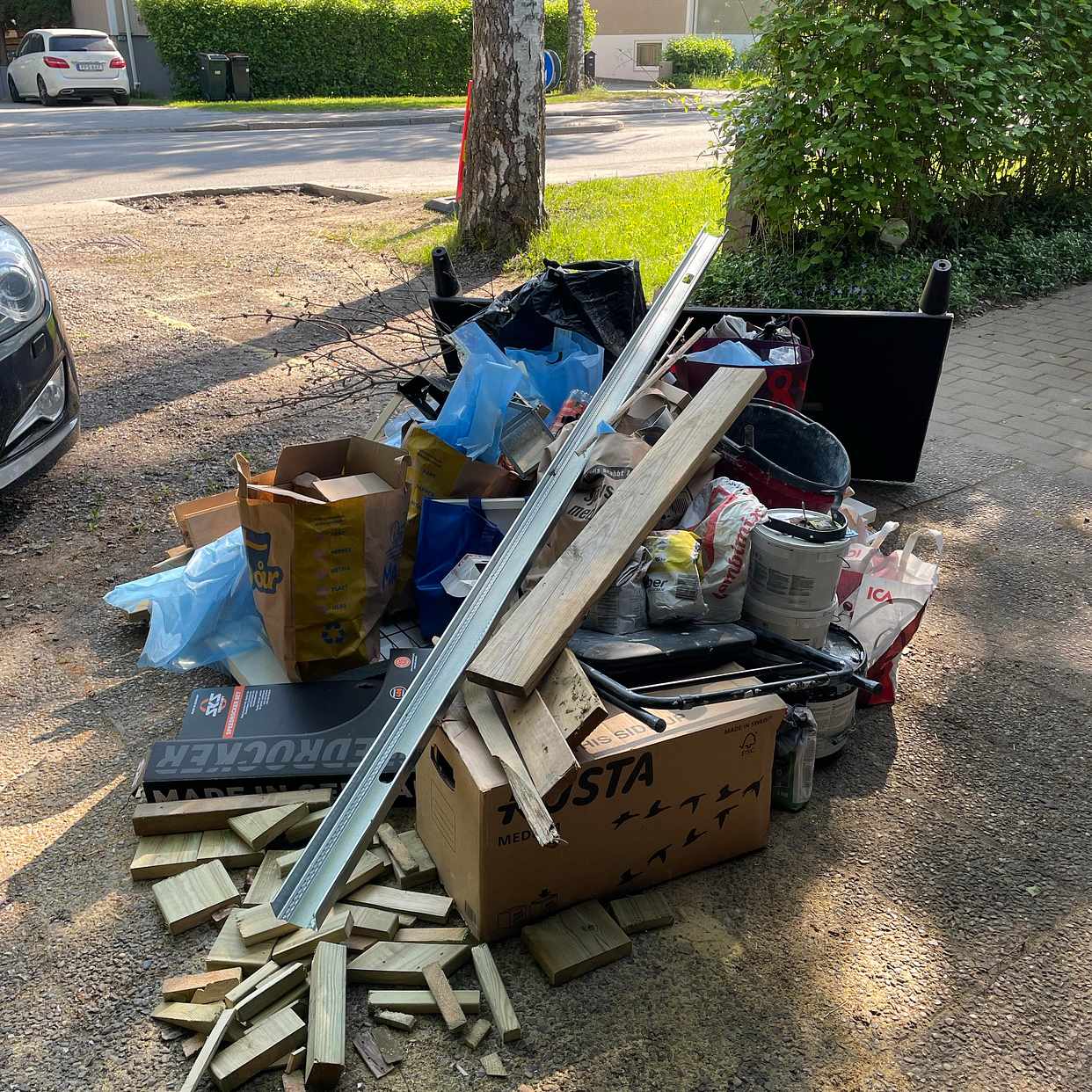 image of Blandat avfall till ÅVC - Bromma
