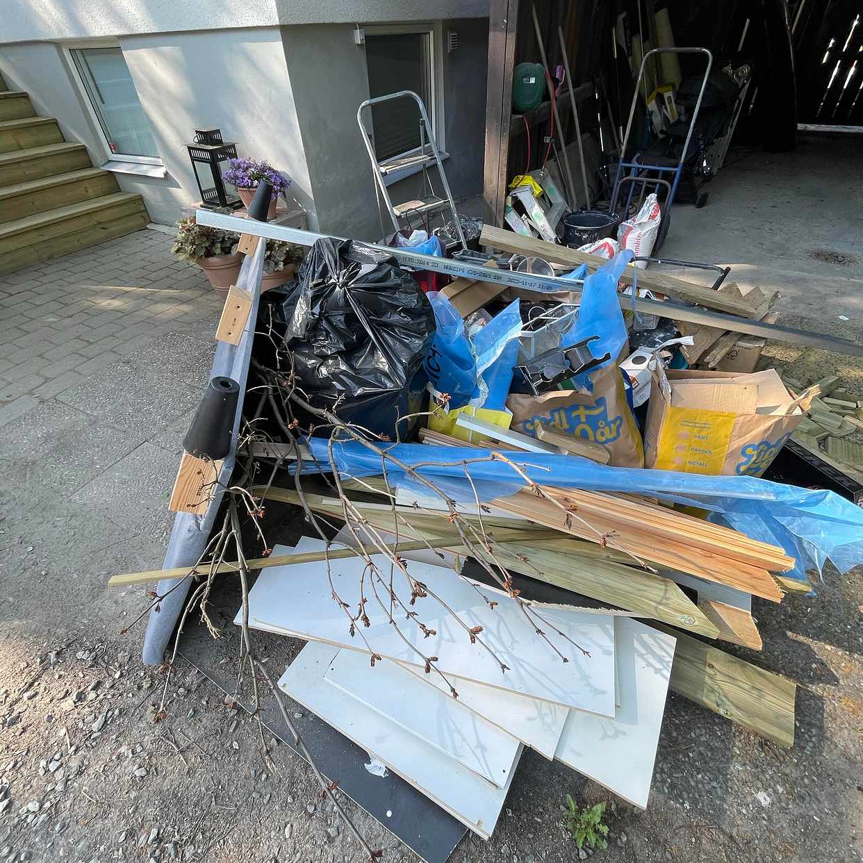 image of Blandat avfall till ÅVC - Bromma