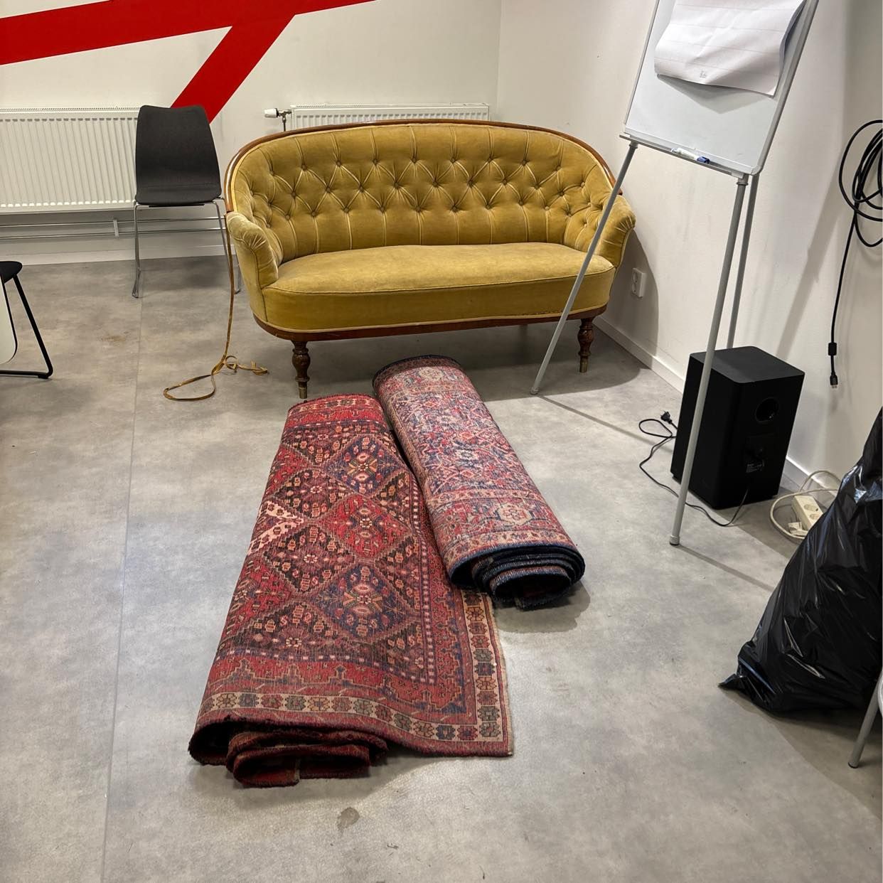 image of One couch and two rugs - Stockholm