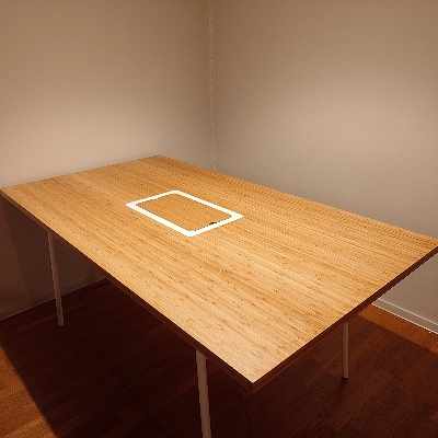 image of Move assembled table - 