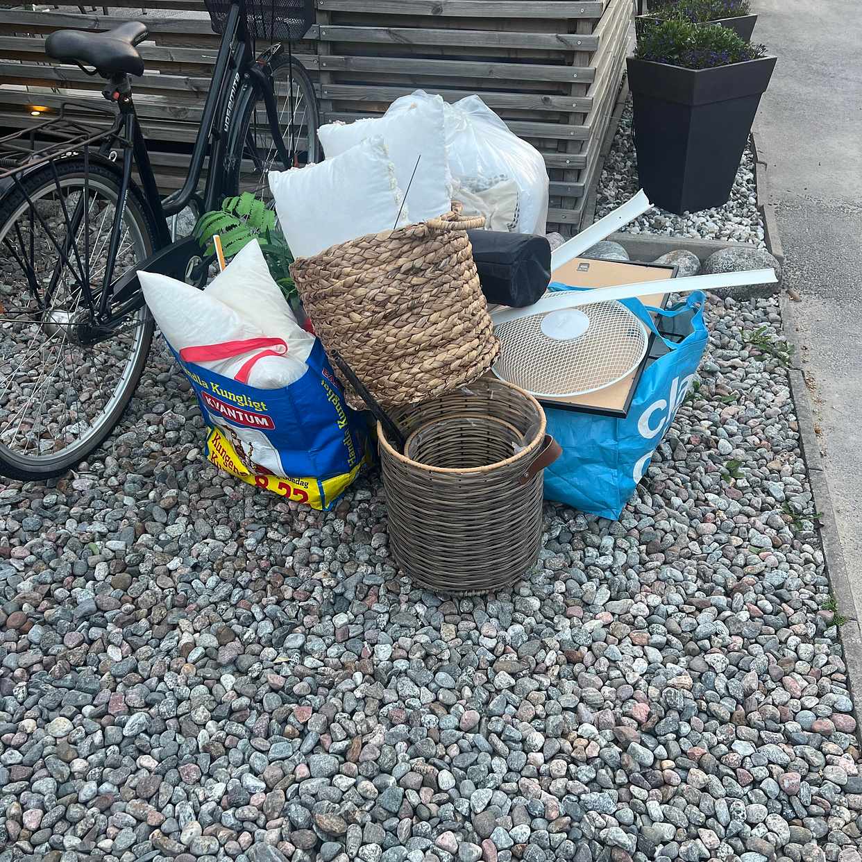 Blandat skräp / återvinni