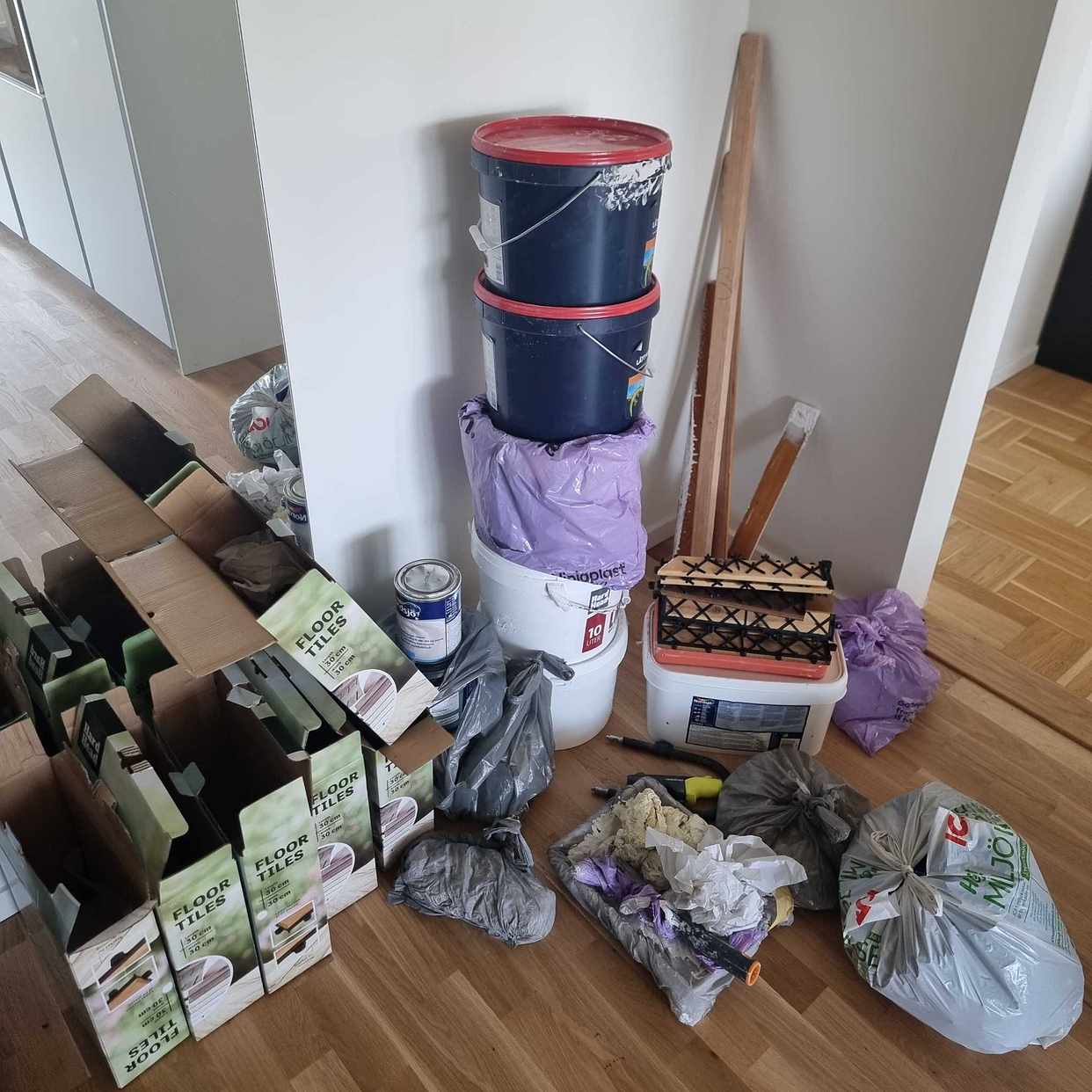 image of Sorted waste for recycle - Sundbyberg