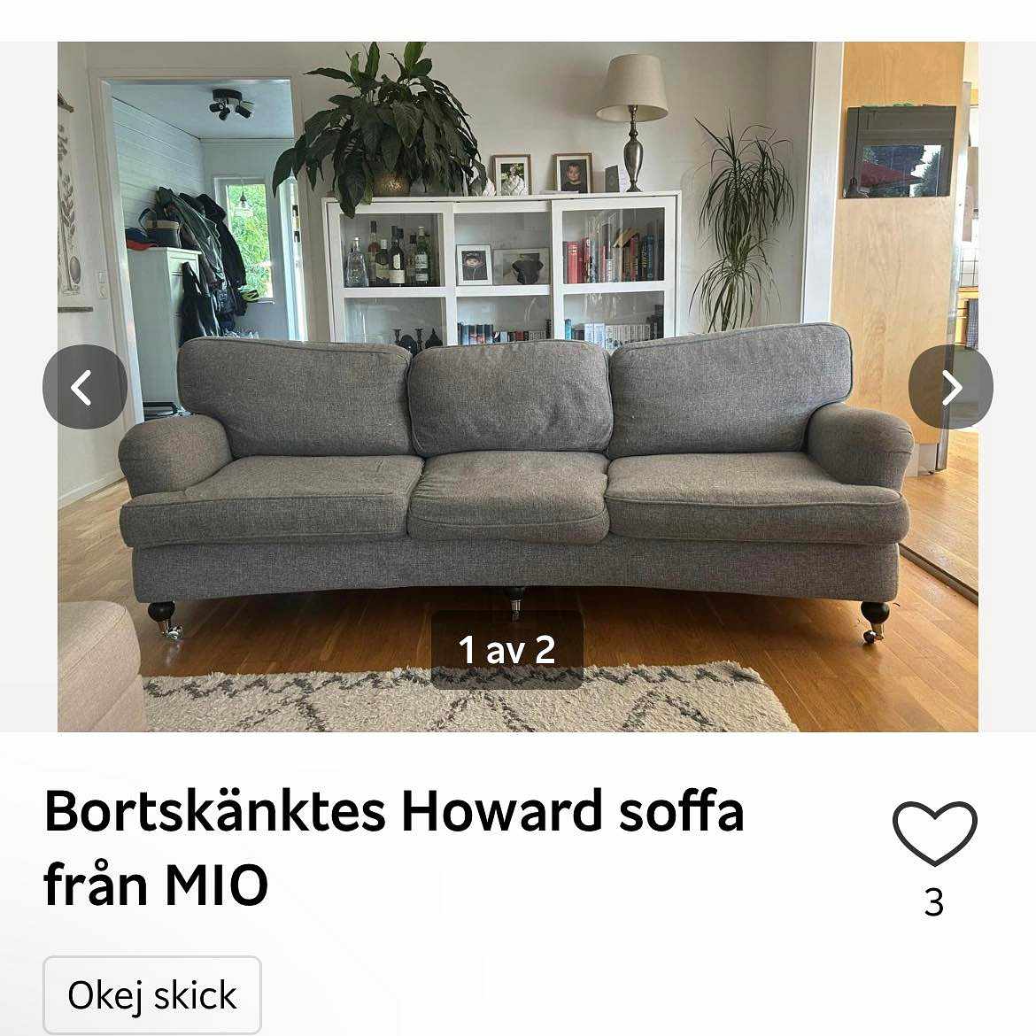 image of Hämta soffa och lämna den - 