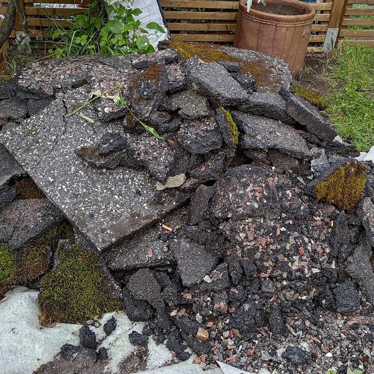 image of Jord, asfalt och betong - Bro