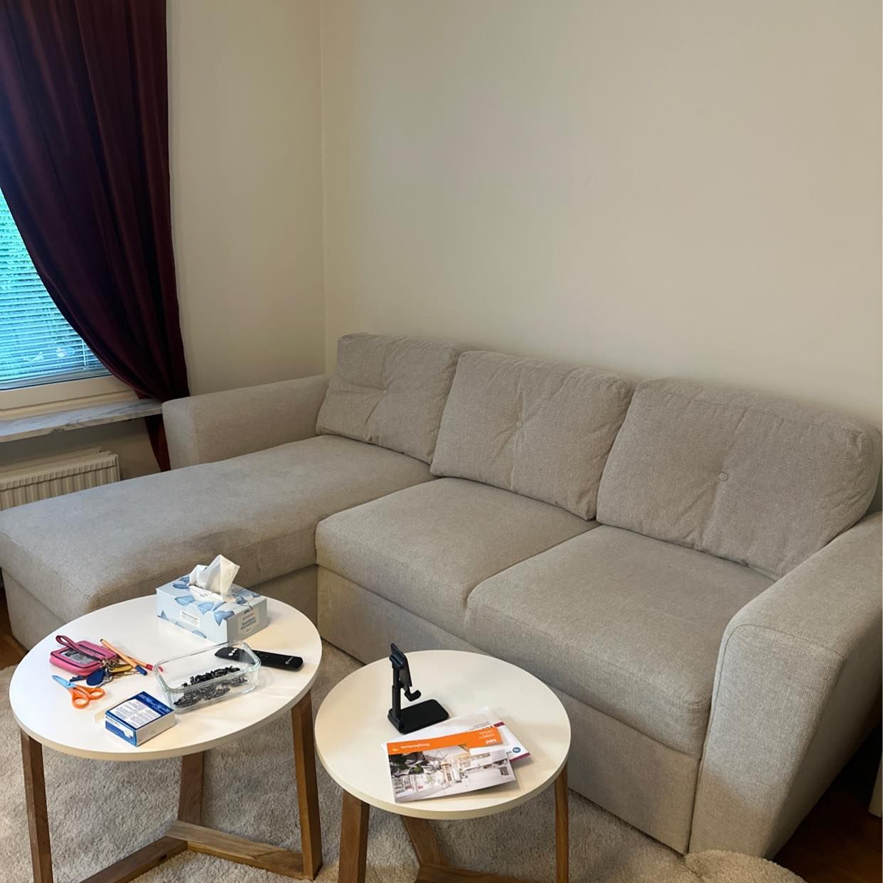 image of Soffa, en enkel säng - 