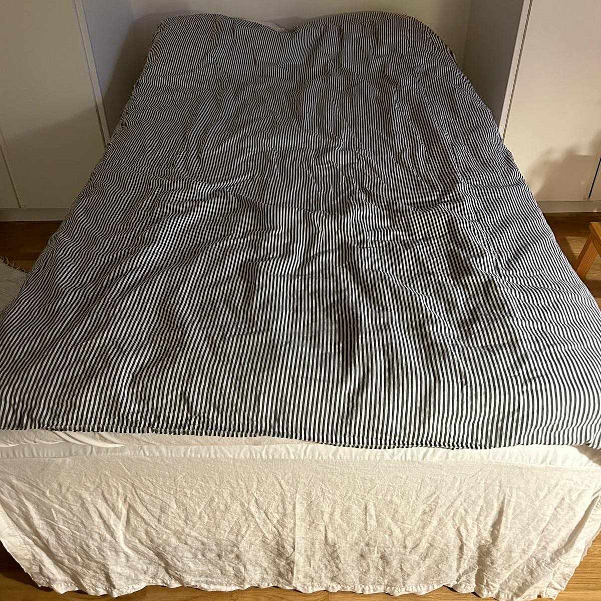 image of 120 cm bed & mattress - 
