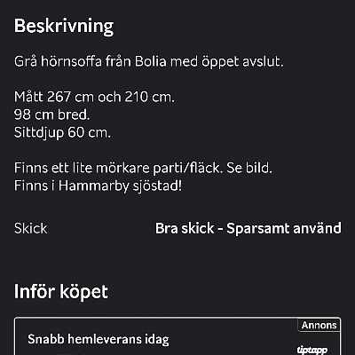 image of Soffavhämtning och levera - 