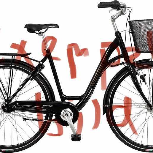 image of Leverera damcykel - 