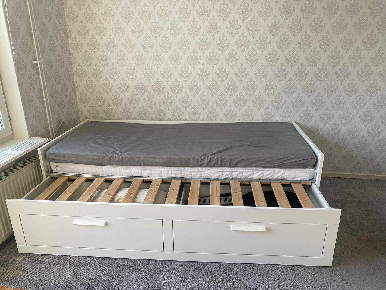 image of Ikea utdragbar säng Brimn - 