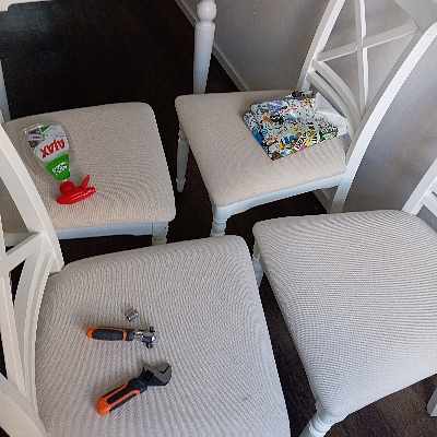 image of Matbord med 6 stolar Ikea - 