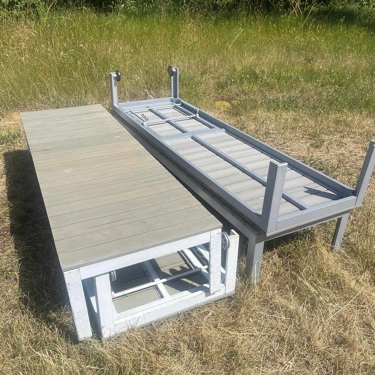 image of Frakta bort solsängar - Tingstäde