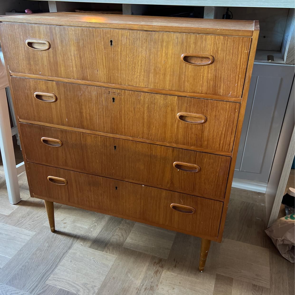 image of Byrå i teak - Årsta