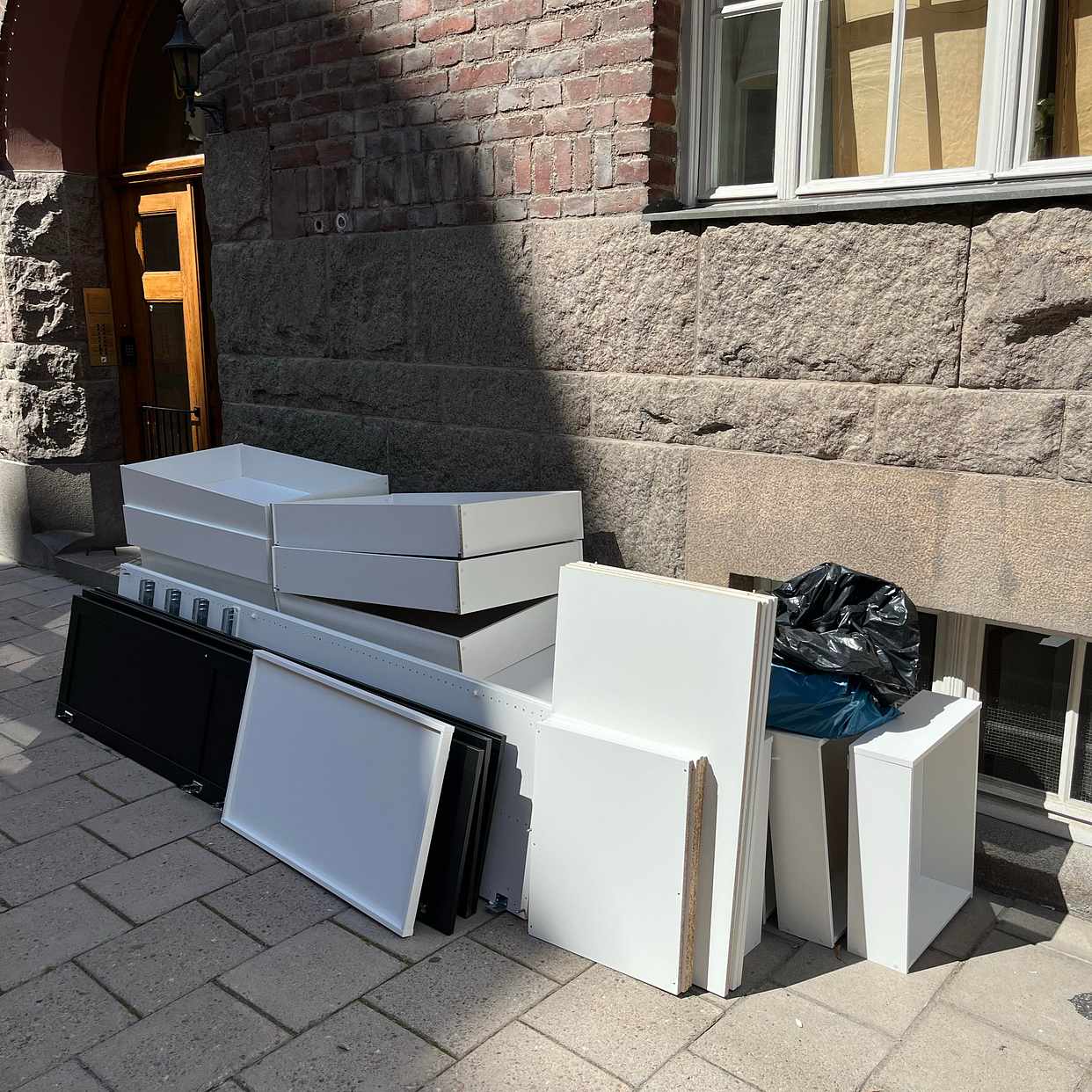 image of Garderober i trä - Stockholm