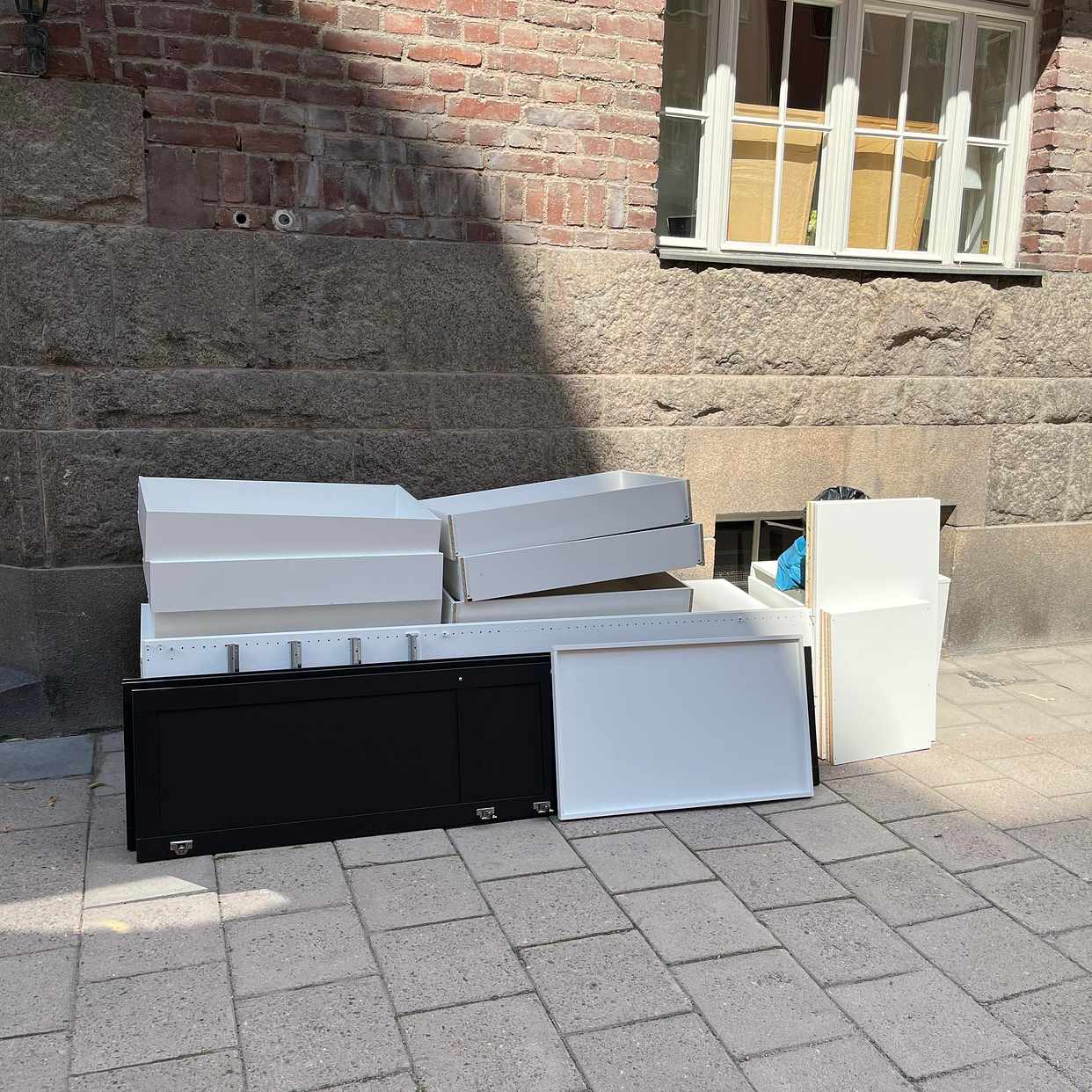 image of Garderober i trä - Stockholm
