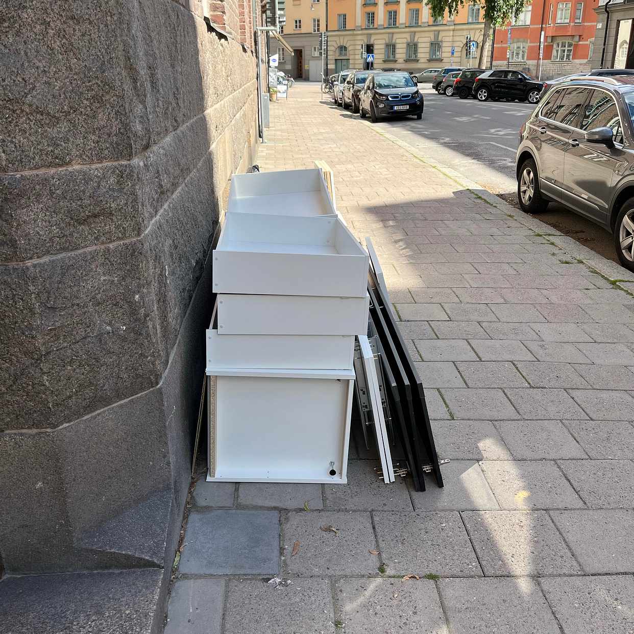 image of Garderober i trä - Stockholm