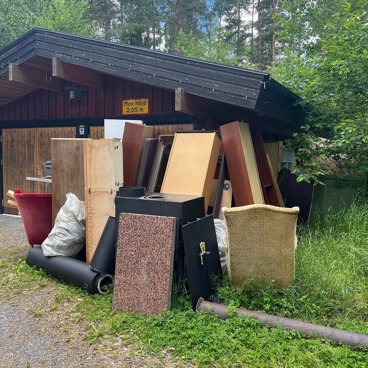 image of Bära till container - 
