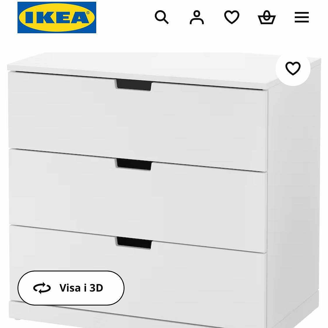 image of Ikea Nordli bortskänks - Stockholm