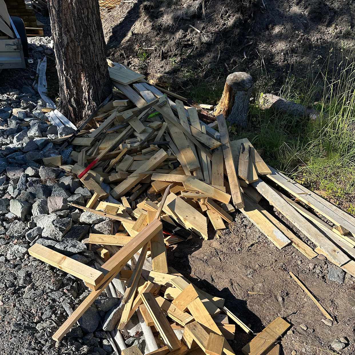 image of Byggmaterial på Blidö - Blidö