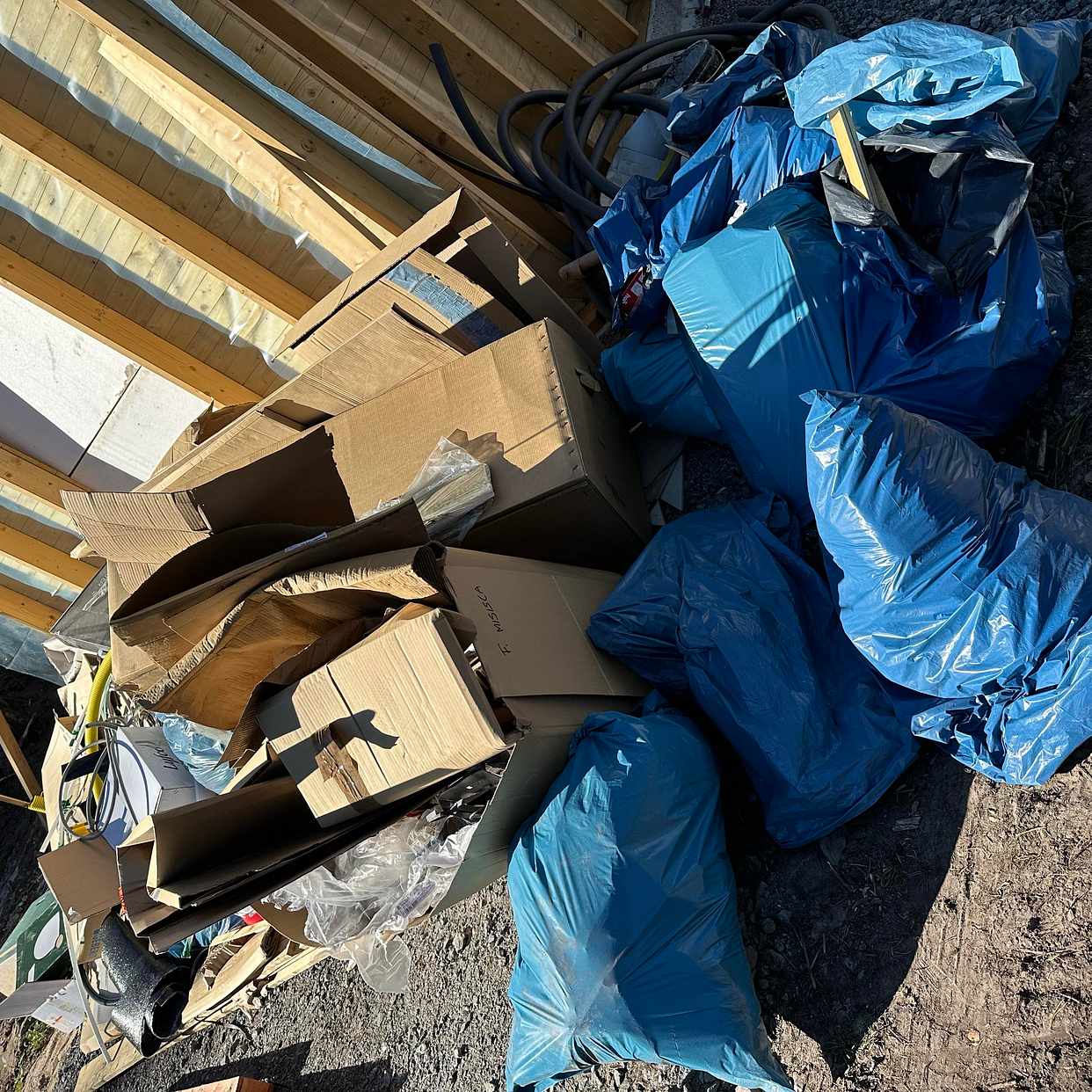 image of Byggmaterial på Blidö - Blidö