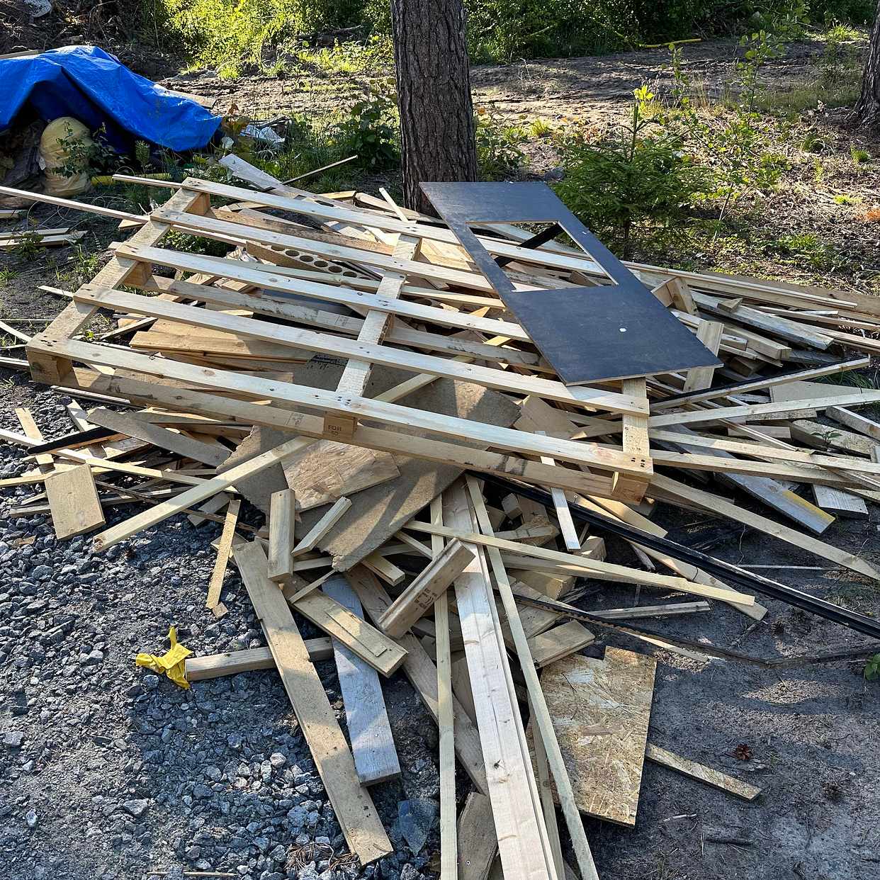 image of Byggmaterial på Blidö - Blidö