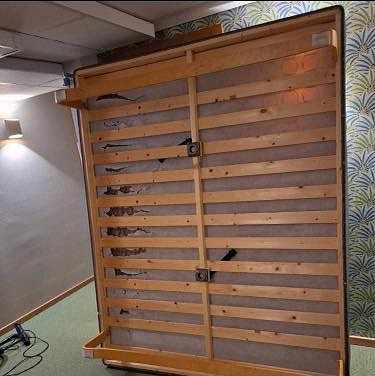 image of Bed, bags and boxes - 
