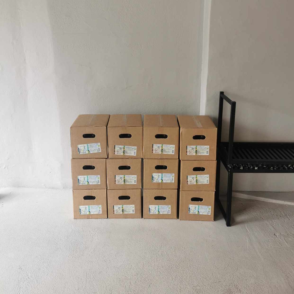 image of Boxes with juice - 