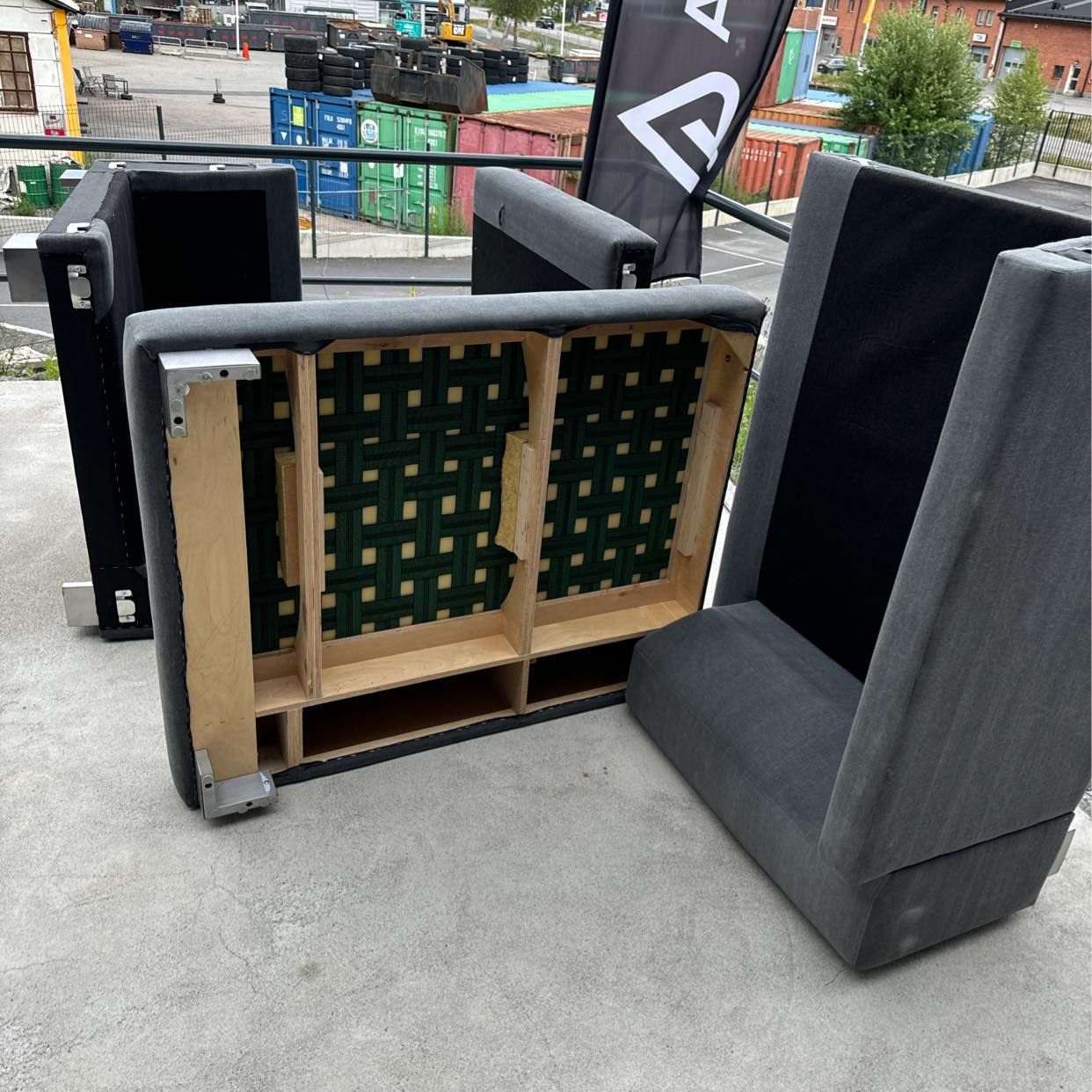 image of Komplett soffa med kuddar - Boo