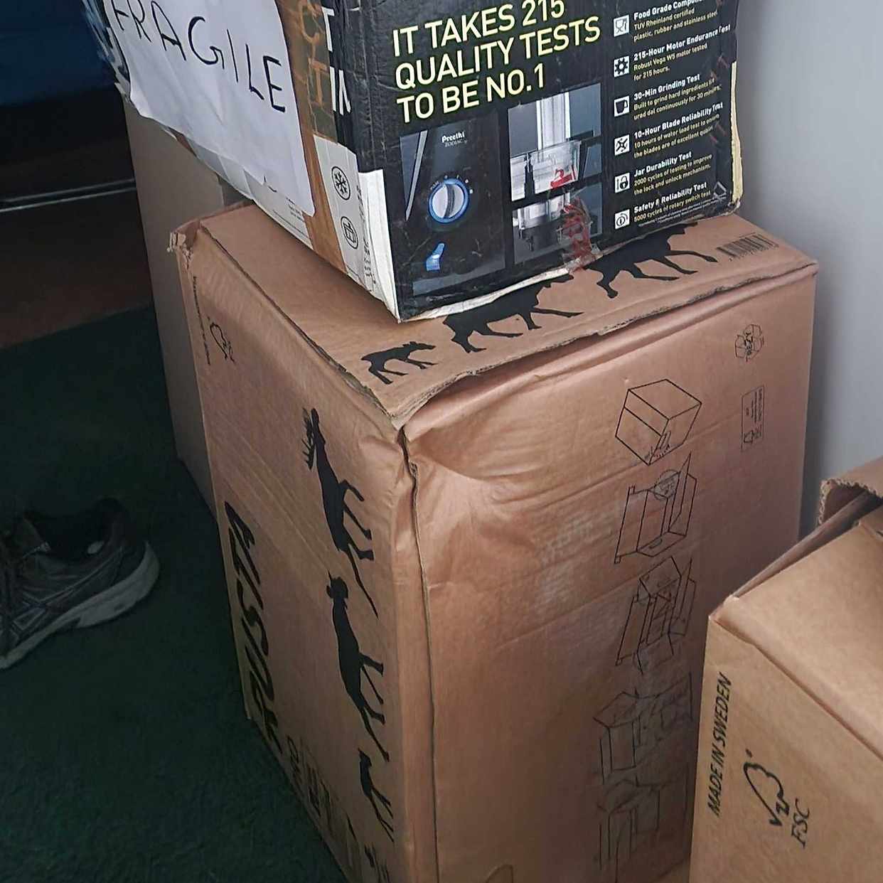 image of Moving boxes - Sollentuna