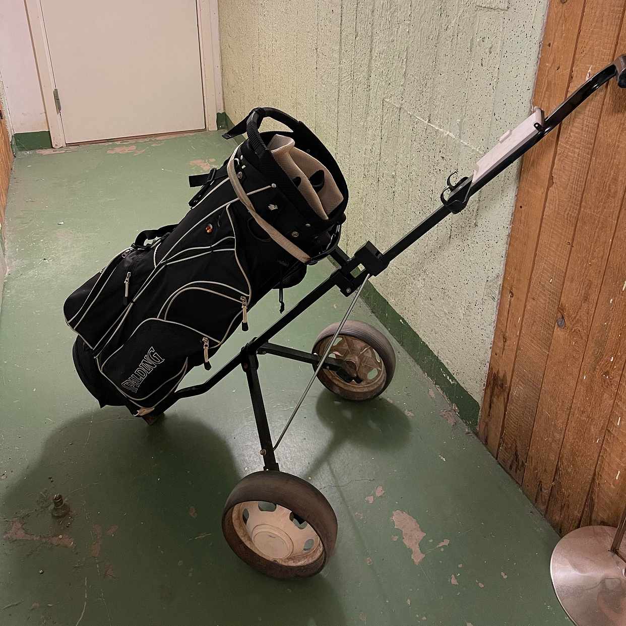 image of Golfbag+golfvagn - Täby