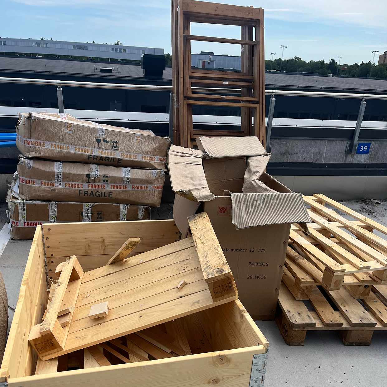 image of Recycle display boxes - Hägersten