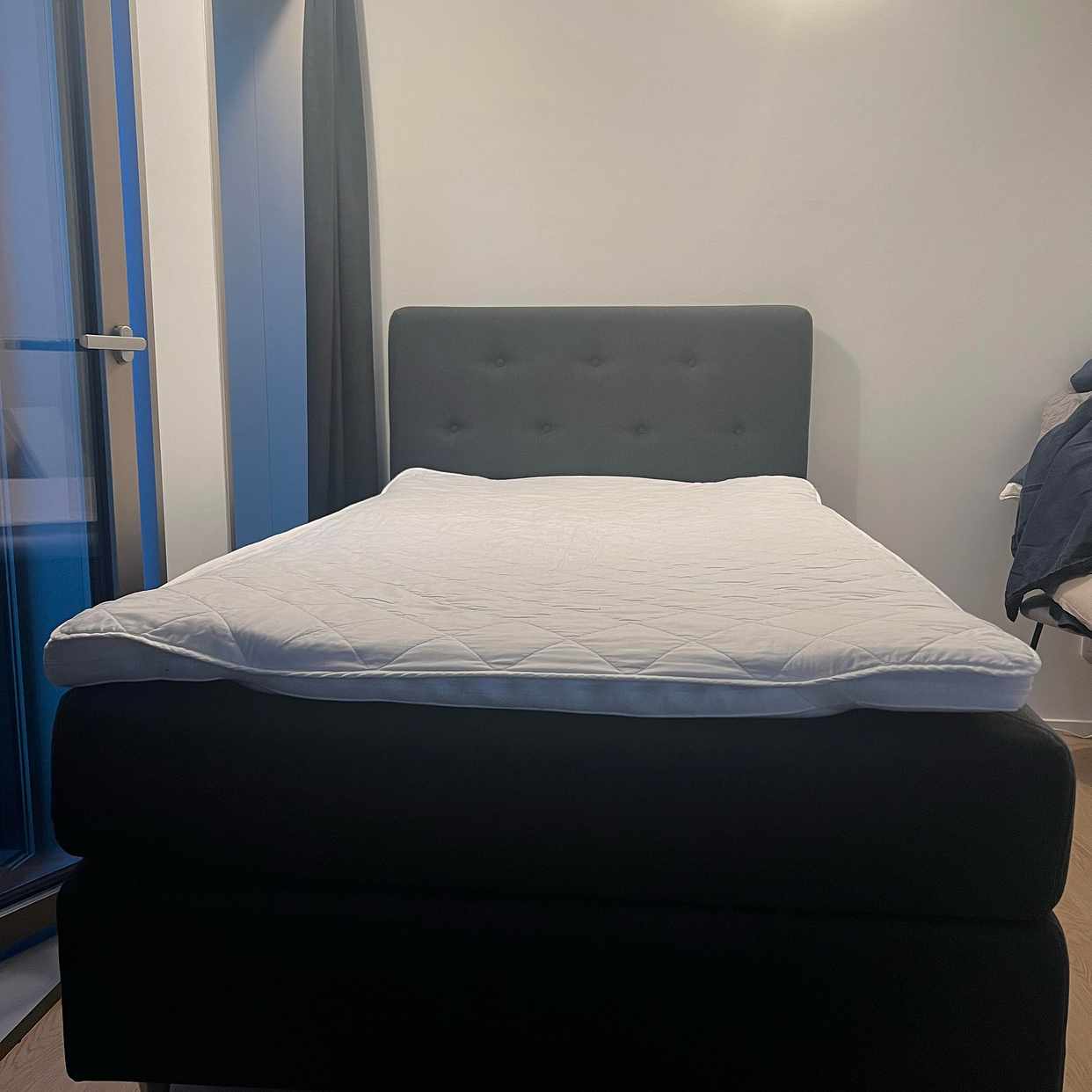 image of Bed, mattress, headboard - Stockholm