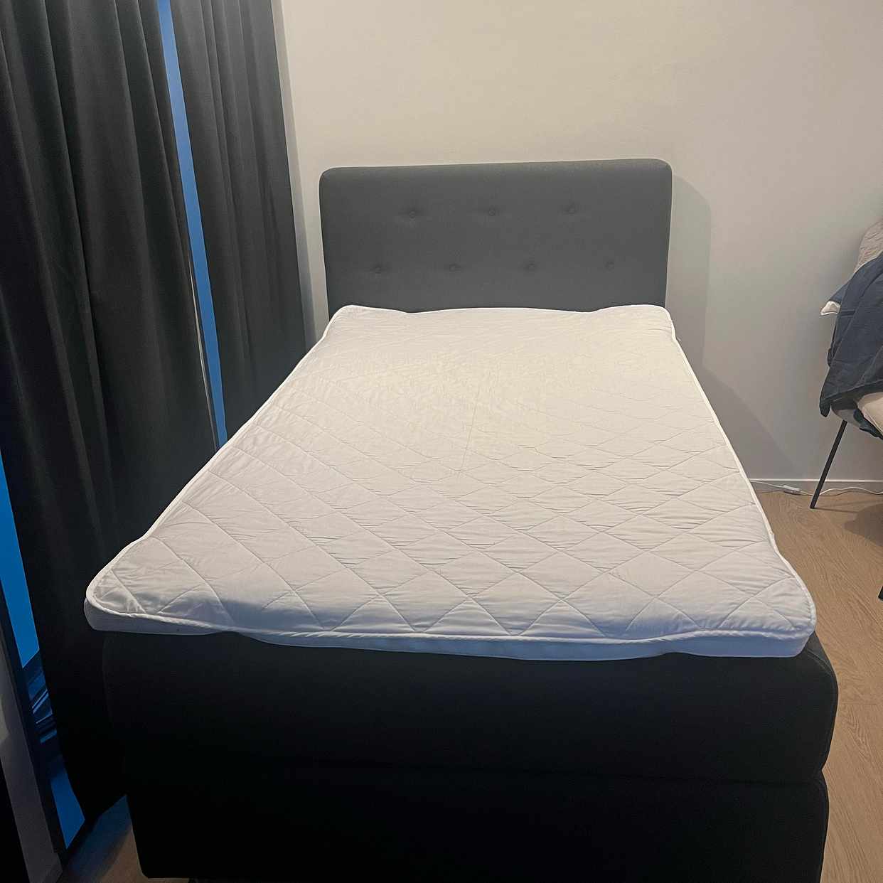 image of Bed, mattress, headboard - Stockholm