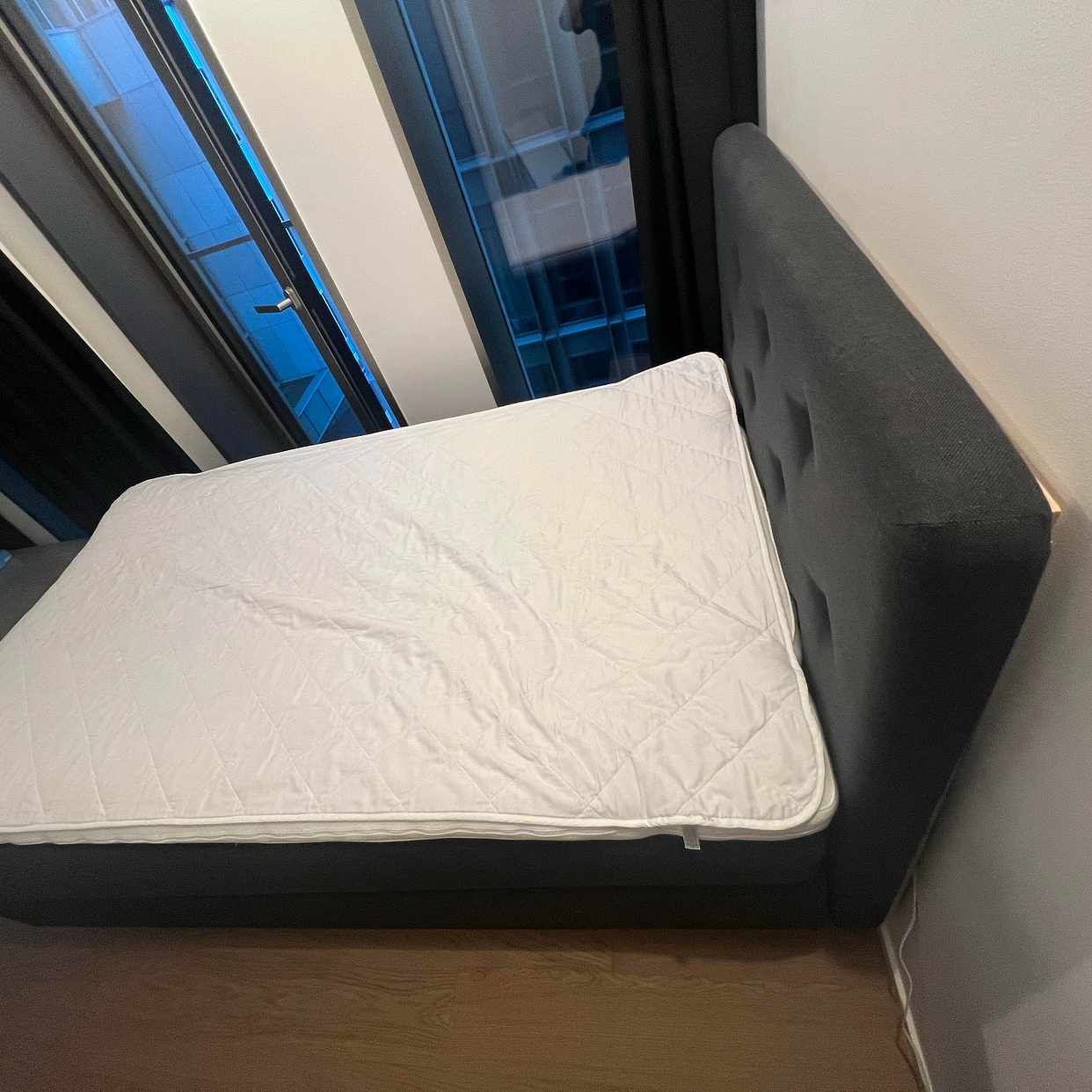 image of Bed, mattress, headboard - Stockholm