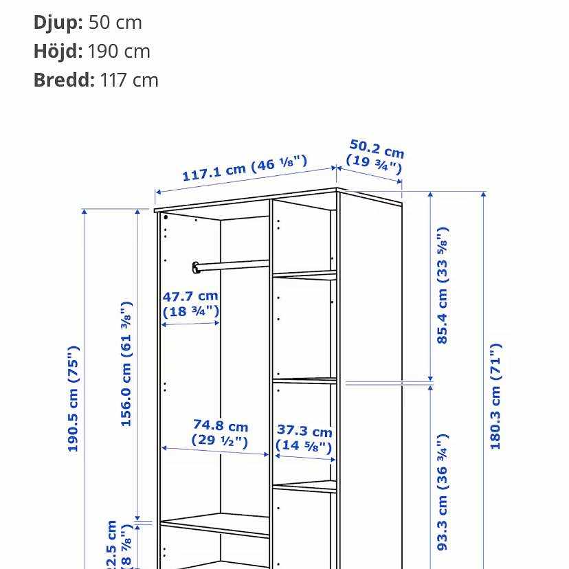 image of Hämta en Ikea garderob - 