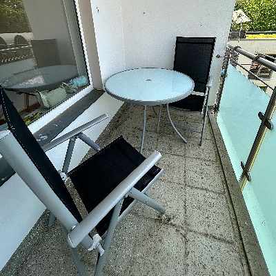image of Two chairs and table - 