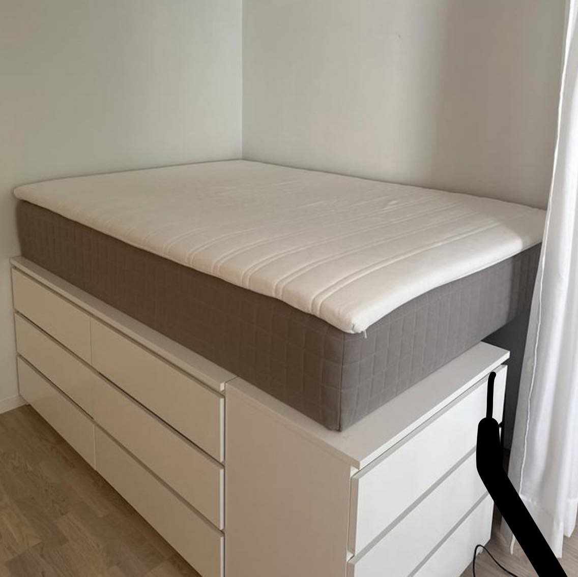 image of IKEA Skårer säng 140cm - Danderyd