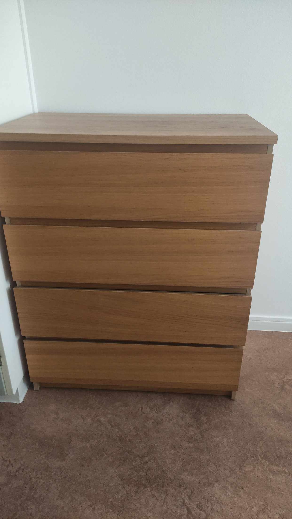 image of MALM Ikea 4 drawers - Stockholm