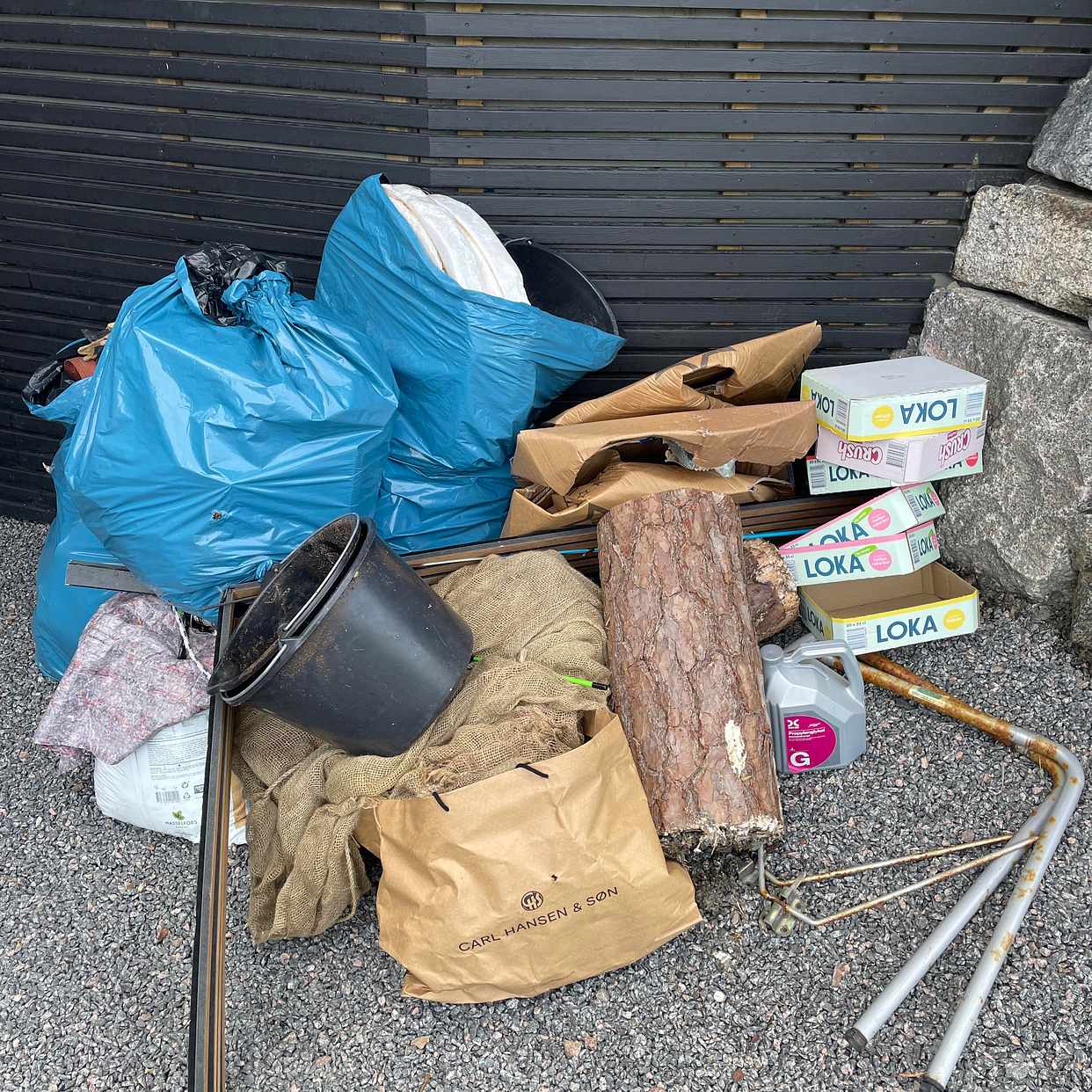 image of Hämta skräp till ÅVC - Billdal