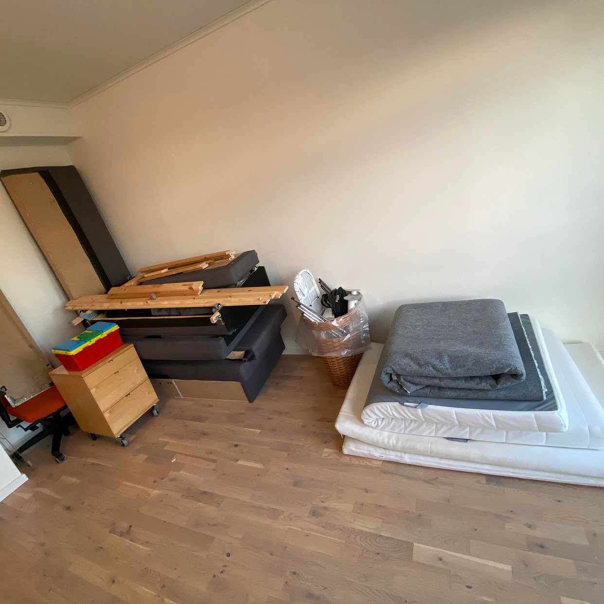 image of Ikea sofa, 3 chairs, 2 bo - 