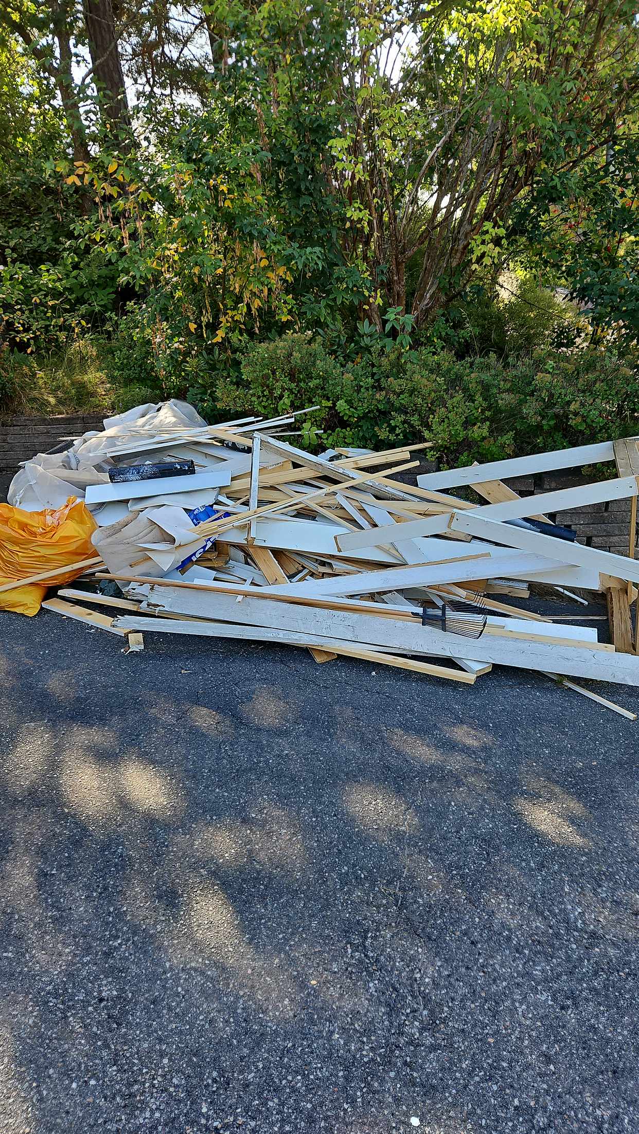 image of Avfall efter renovering - Sollentuna
