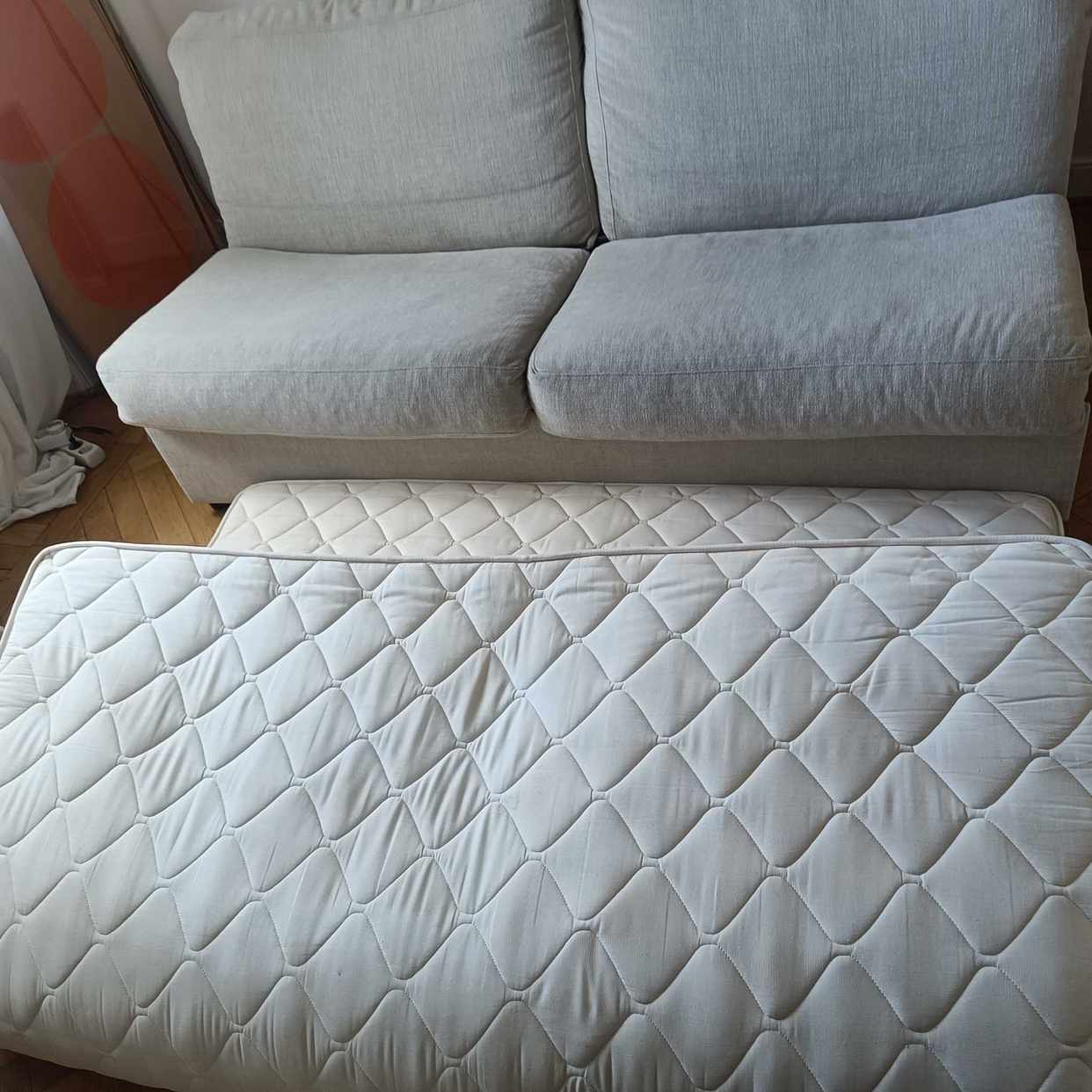 image of Bäddsoffa, 210 cm lång - Stockholm