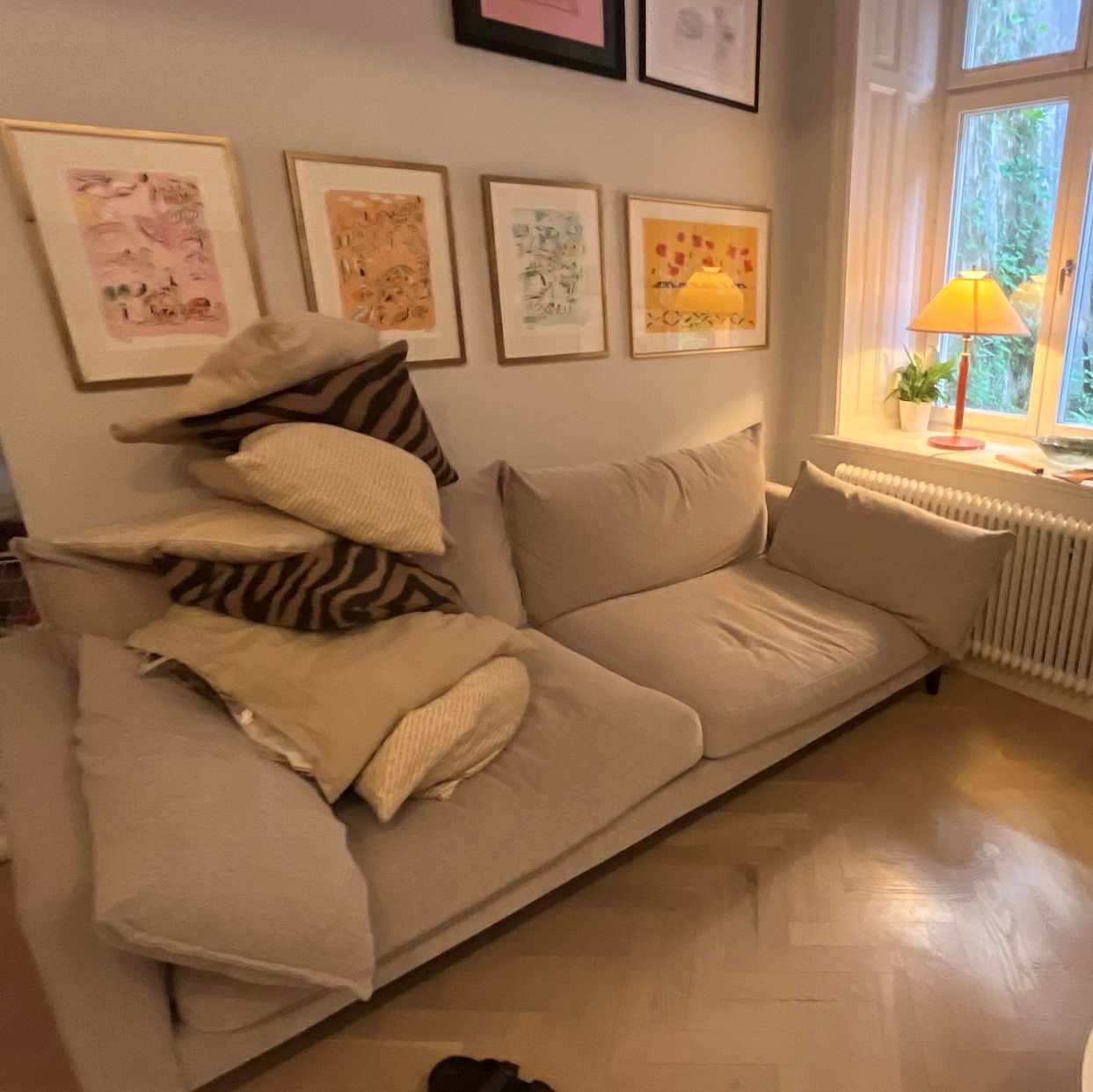 image of Leverans av soffa - 