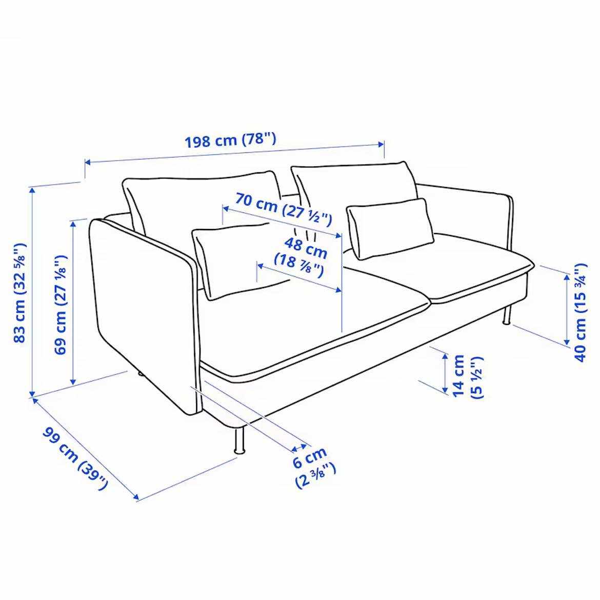 image of Hämta soffa enligt bild - 