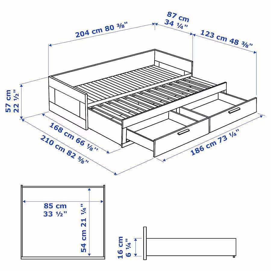 image of Flytta Ikea dagbädd - 