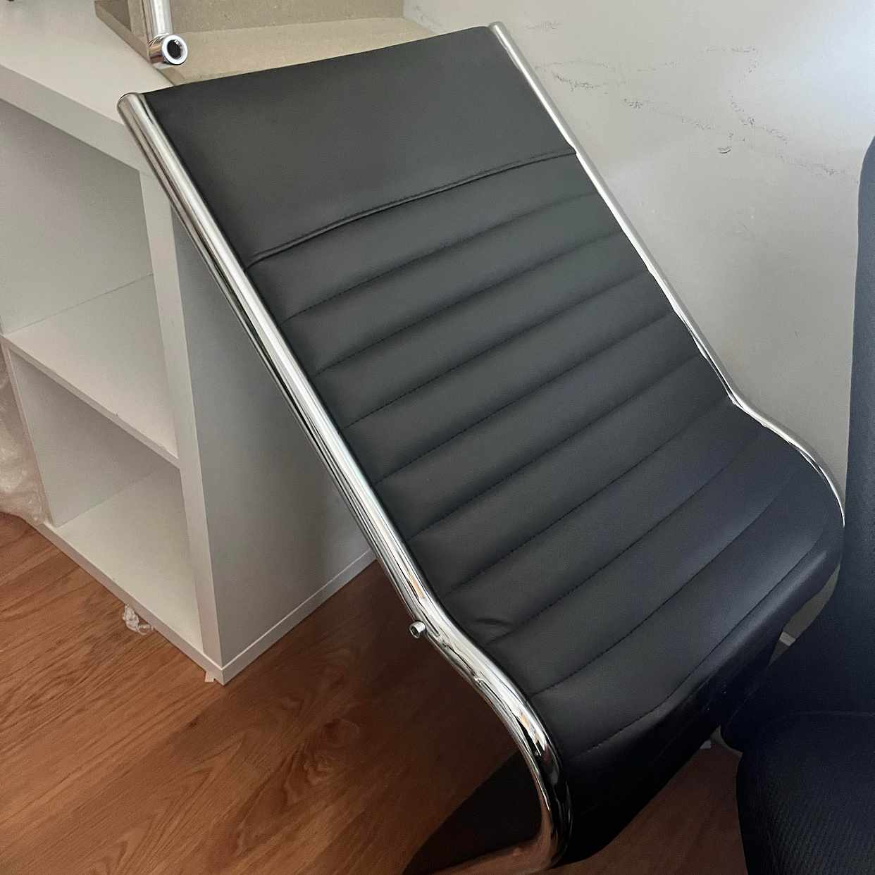 image of Old ikea cube shelf and o - London