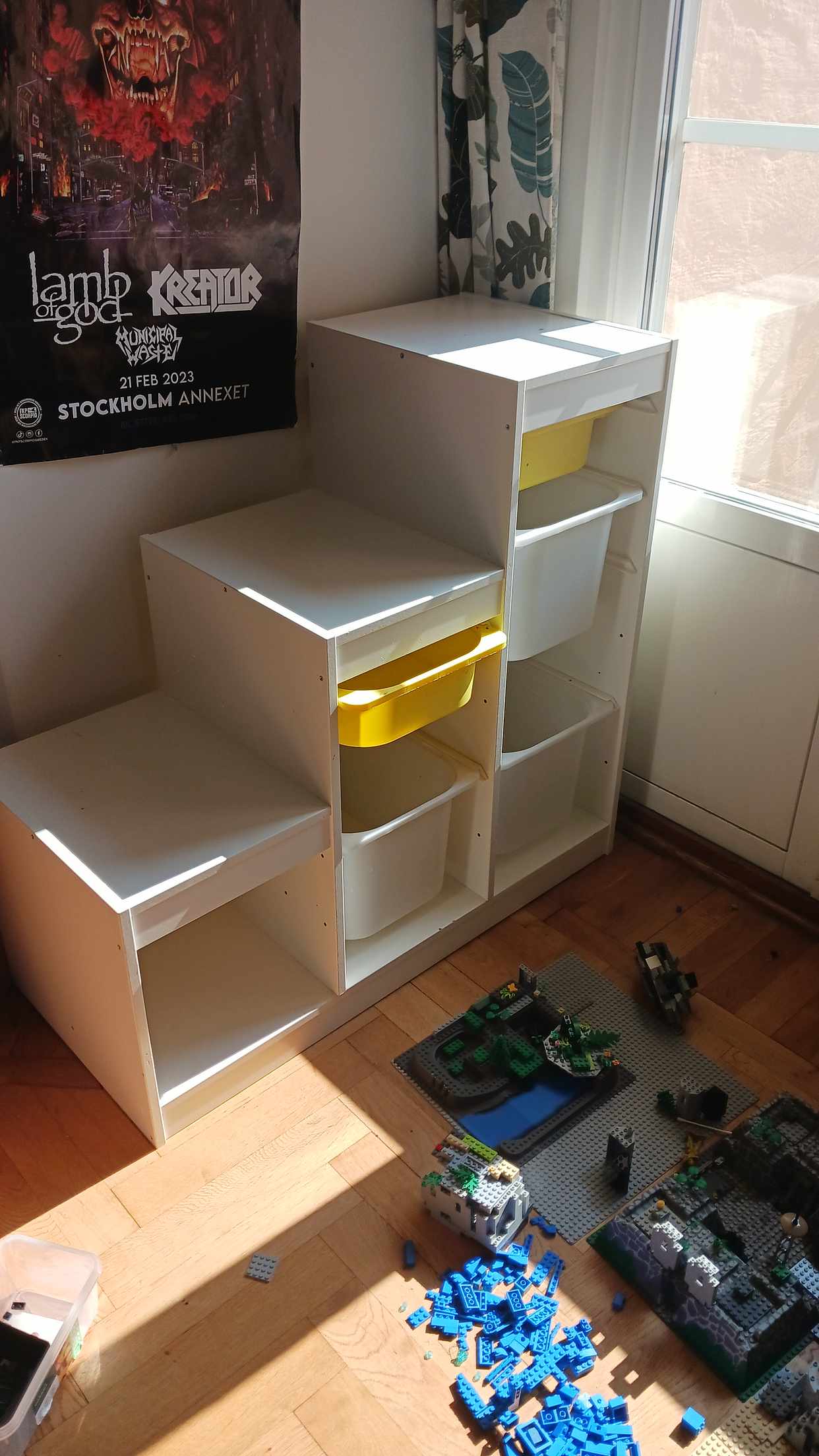 image of Hylla med lådor från IKEA - Stockholm