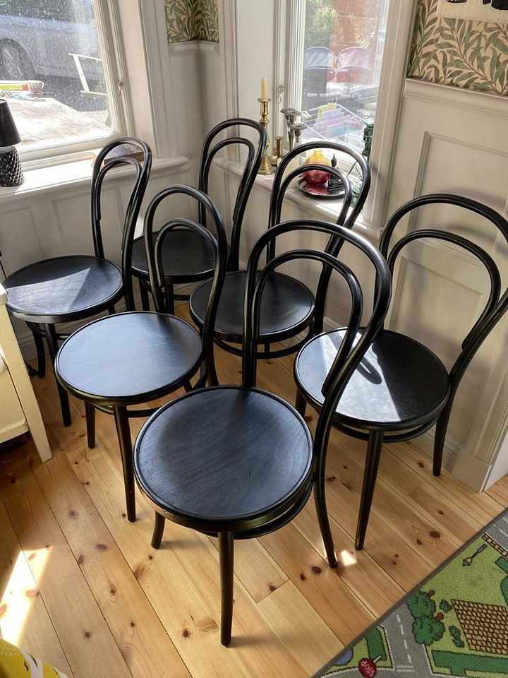 image of caféstolar böjträ, Fameg/ - 